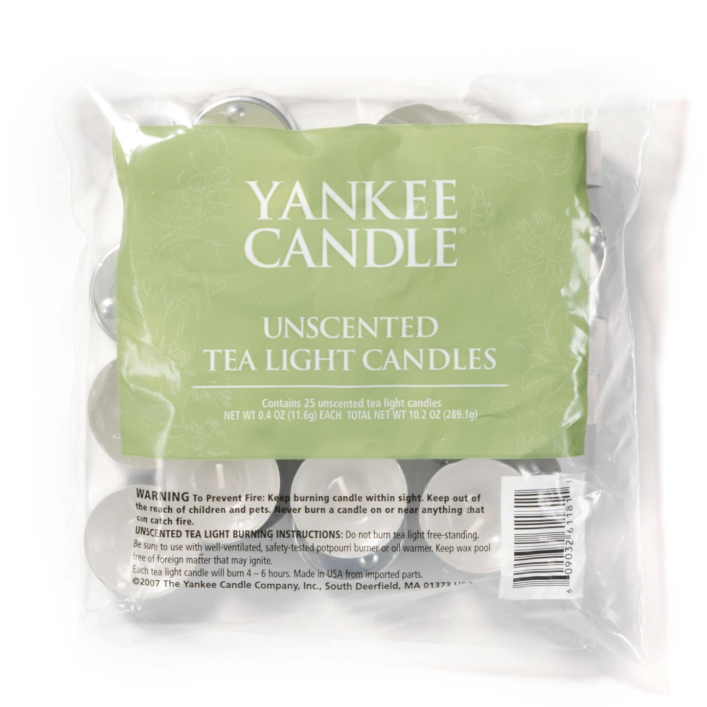 Unscented Tea Light Candles 7vc9d