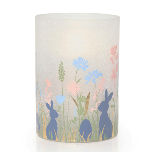 Easter Bunny Jar Candle Holder 9vs6g