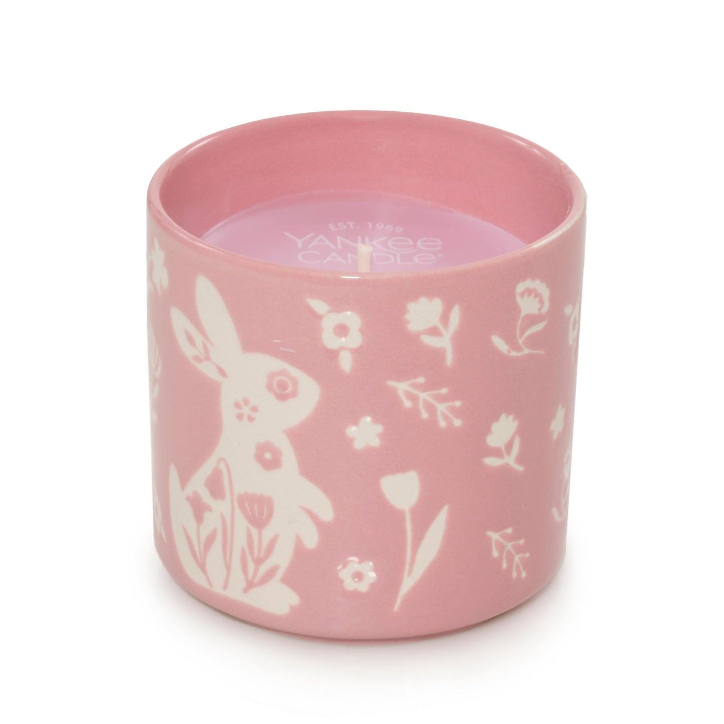 Strawberry Bunny Shortcake Decorative Tumbler Candle 7x3by