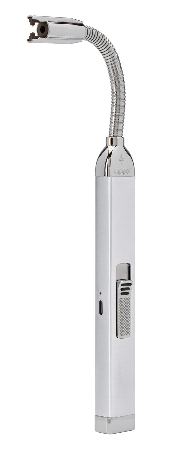 Zippo Rechargeable Silver Candle Lighter wxgtf